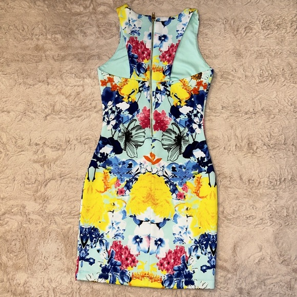 Floral print sleeveless GB dress in size XS - Picture 7 of 10